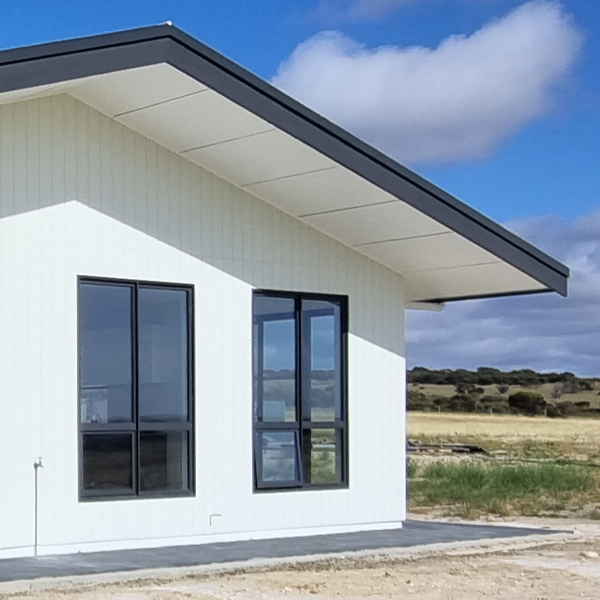 External shot of custom build